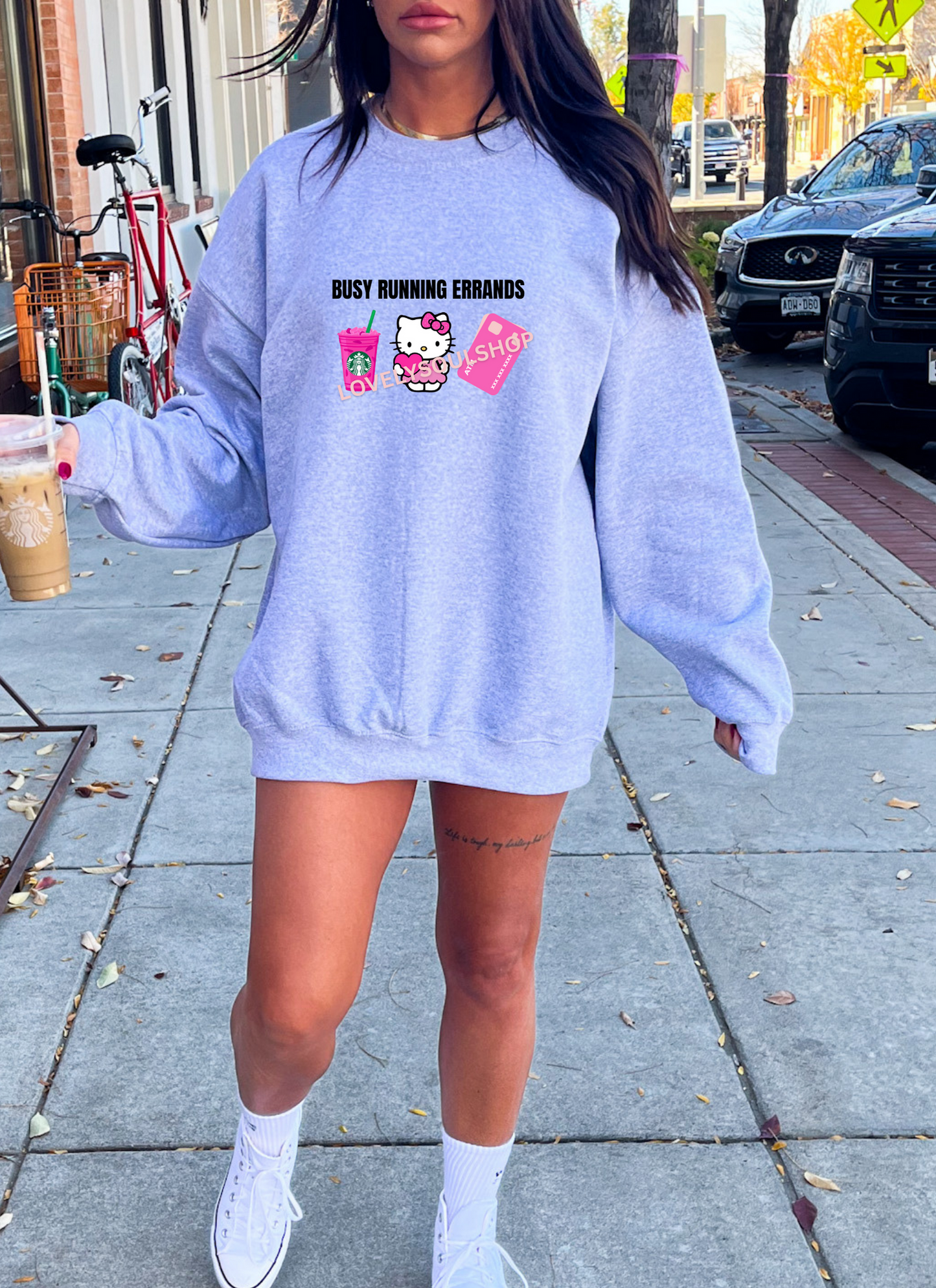 Hello kitty crewneck