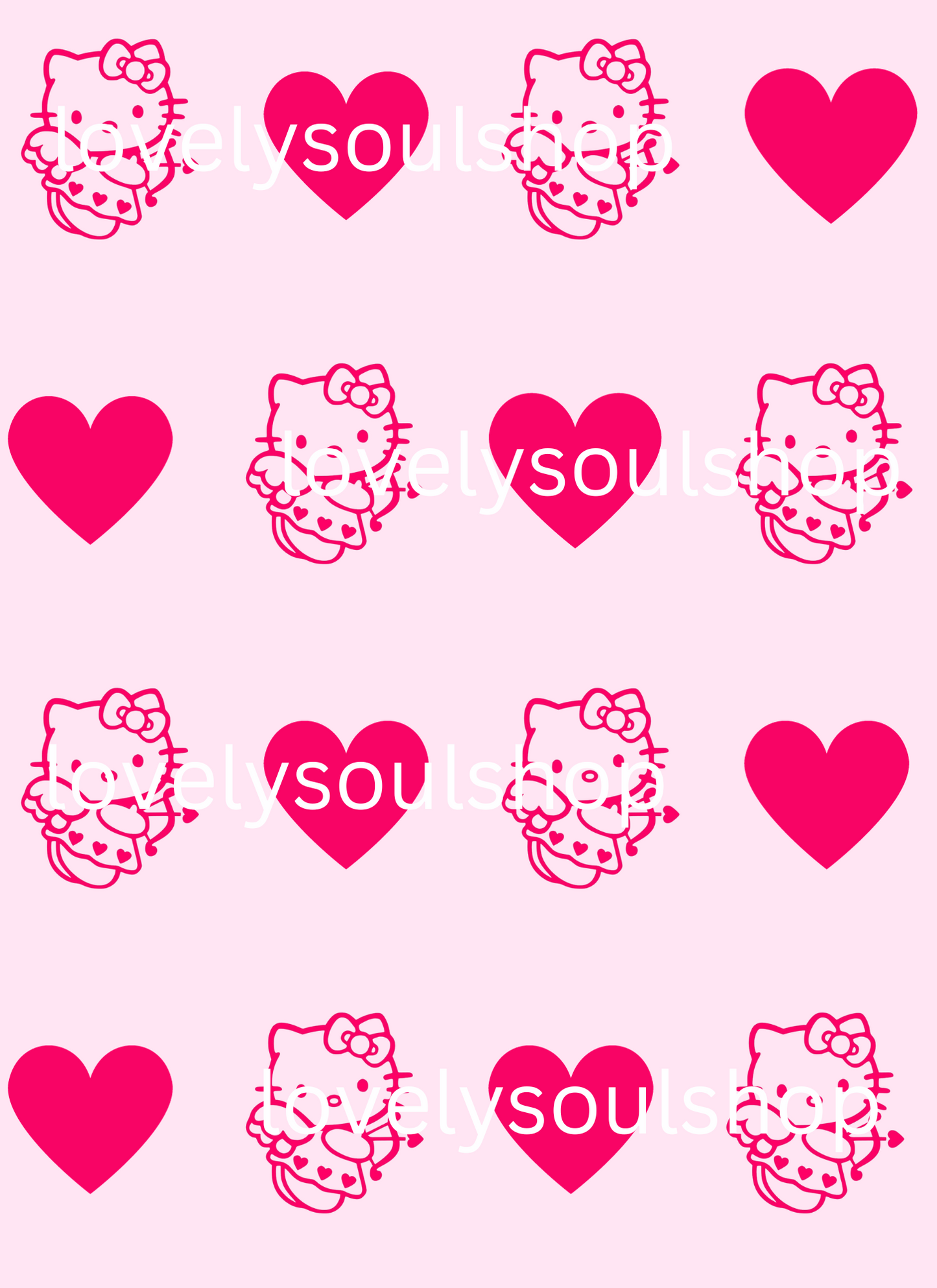 cupid hello kitty blanket